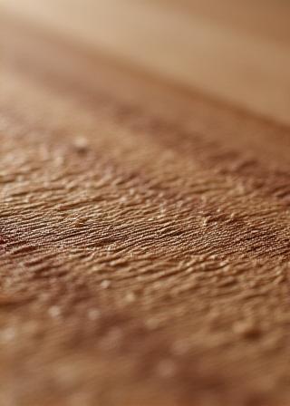 Macro shot of handcrafted wood grain